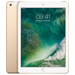 Apple iPad 9.7, A9, iOS 10, WiFi & Cellular, 128GB Gold